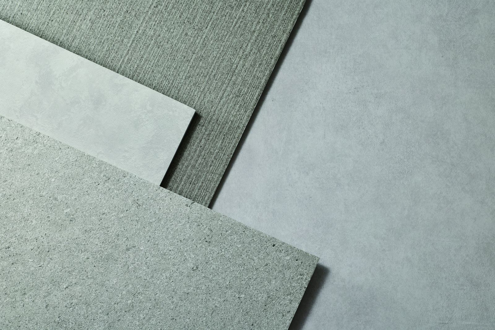 Stone and concrete film samples
